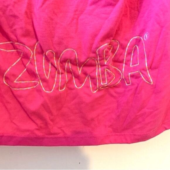 Zumba Wear "Bring Sexy Back" Top M/L Berry Color - Picture 6 of 10